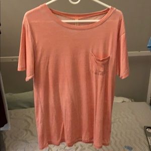 pink live love dream tee shirt